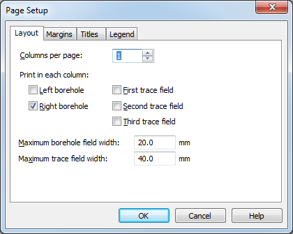 Layout tab of the Page Setup dialog